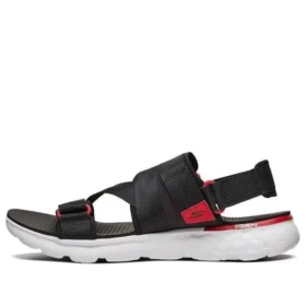 Sandály na suchý zip Outdoor Breathable Beach Sports černé červené