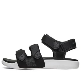 Sandály na suchý zip Outdoor Sports černé bílé