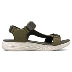 Sandály On-the-GO 600 Velcro v olivově zelené barvě