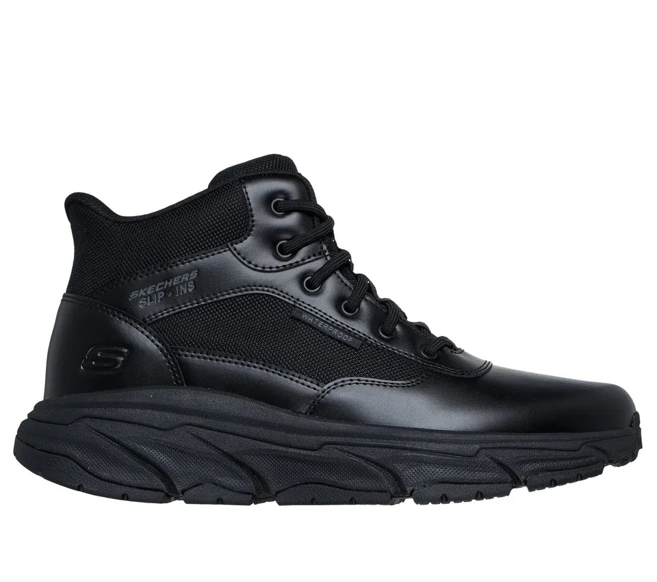 Skechers Slip-in Work Waterproof protiskluzové: D’Lux Journey – Redron Skechers Slip-in Work Waterproof protiskluzové: D’Lux Journey – Redron