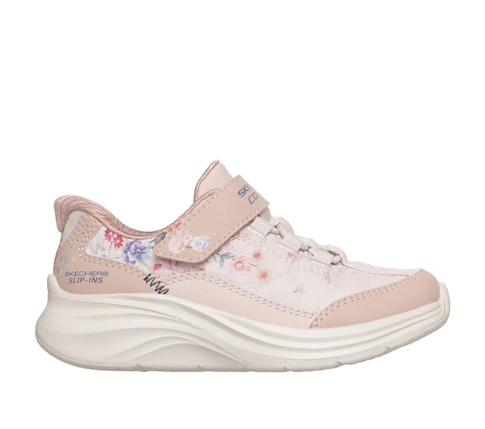 Skechers Slip-ins: Comfy Sprints – Cozy Fit Lil Flower Skechers Slip-ins: Comfy Sprints – Cozy Fit Lil Flower