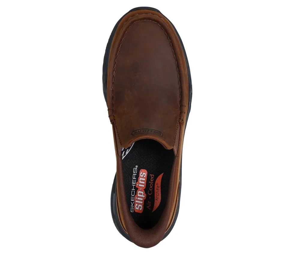 Skechers Slip-ins Relaxed Fit: Arch Fit Orvan – Glide Moc Skechers Slip-ins Relaxed Fit: Arch Fit Orvan – Glide Moc