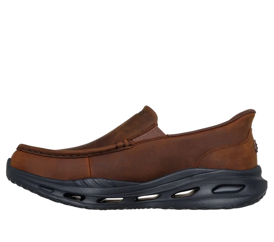 Skechers Slip-ins Relaxed Fit: Arch Fit Orvan – Glide Moc Skechers Slip-ins Relaxed Fit: Arch Fit Orvan – Glide Moc