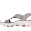 Skechers Slip-ins: Sandály Go Walk Massage Fit – Confetti Sky Skechers Slip-ins: Sandály Go Walk Massage Fit – Confetti Sky