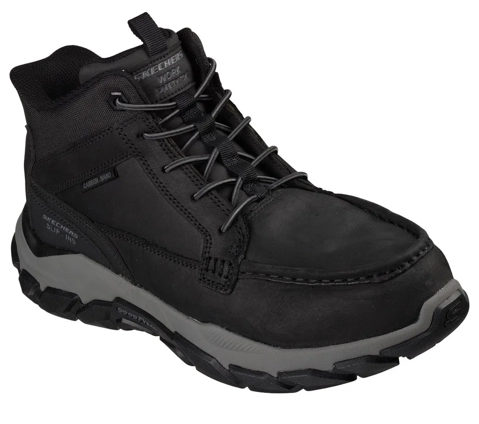 Skechers Slip-ins Work: Santoro – Santoro Safety Toe Skechers Slip-ins Work: Santoro – Santoro Safety Toe