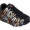 Skechers x JGoldcrown: Uno Lite – Metallic Love