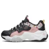 Skechers x Line Friends D‘ Lites 3.0 nízká obuv s robustní podrážkou černá/růžová