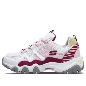 Skechers x One Piece D‘ Lites 2.0 „Bílá, růžová, červená“