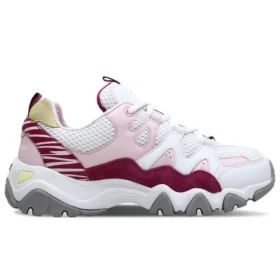 Skechers x One Piece D‘ Lites 2.0 „Bílá, růžová, červená“