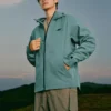 Sportovní bunda s kapucí „Teal“