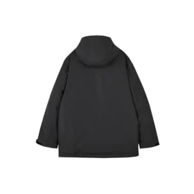 Sportovní lifestylová Waterproof péřová bunda s potiskem písmen „Black“