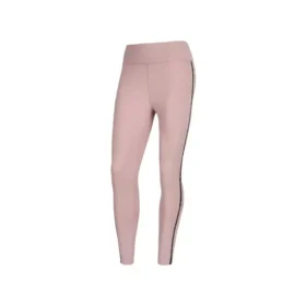 Sportovní pletené fitness legíny „Black Pink“