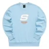 Sportovní svetr s písmeny „Blue White“