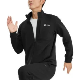 Sportovní tkaná bunda „Black“