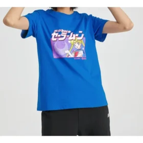 SS20 Sailor Moon Crossover s krátkým rukávem, modré