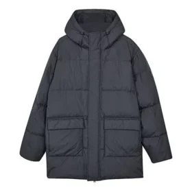Středně dlouhá péřová bunda „Black“