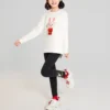 Svetřik s potiskem z řady CNY „White Red“