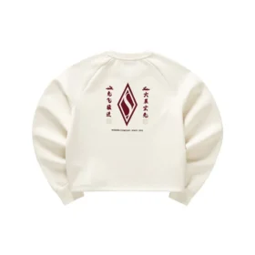 Svetr s potiskem loga „White Red“ Svetr s potiskem loga „White Red“