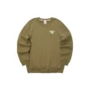 Svetr s potiskem písmen „Olive Green White“