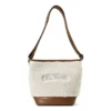 Taška L.A. Tote „White Brown“