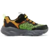 Tenisky Dino-Lights „Green Orange Black“
