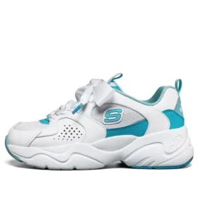 Tenisky Sailor Moon x Skechers D‘ Lites Airy 2.0 GS bílo-modré