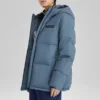 Teplá outdoorová Waterproof péřová bunda „Teal“