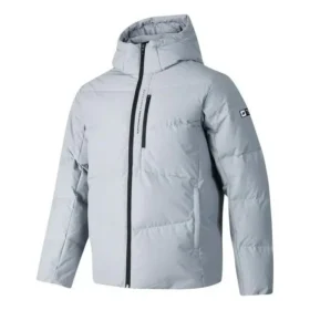Teplá péřová bunda z řady Lifestyle „Grey“