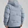 Teplá péřová bunda z řady Lifestyle „Grey“
