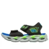 Thermo Splash Nazouvací boty Sport Light-Up „Black Blue“