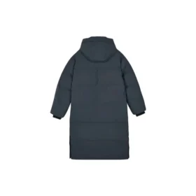 Tkaná dlouhá péřová bunda „Grey“