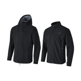 Tkaná sportovní bunda 3 v 1 „Black“