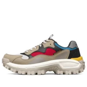 Trekson Low-Top hnědá/červená/modrá