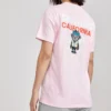 Unisex pletené s potiskem, růžové