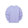 Unisexová mikina s kulatým výstřihem z řady Casual „Purple“