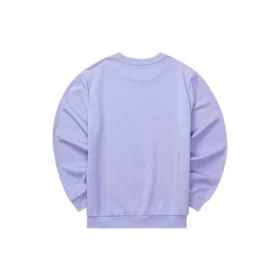 Unisexová mikina s kulatým výstřihem z řady Casual „Purple“