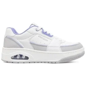 Uno Court – obuv ve stylu court „White Grey Blue“