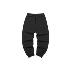 Volné pletené sportovní kalhoty „Black“ Volné pletené sportovní kalhoty „Black“