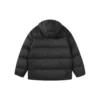 Waterproof péřová bunda s kapucí „Black“