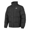 Waterproof péřová bunda s potiskem písmen „Black“