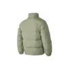 Waterproof péřová bunda s potiskem písmen „Olive Green“
