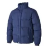Waterproof péřová bunda s potiskem písmen „Teal“
