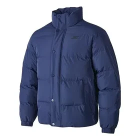 Waterproof péřová bunda s potiskem písmen „Teal“
