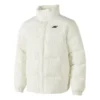 Waterproof péřová bunda s potiskem písmen „White“