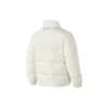 Waterproof péřová bunda s potiskem písmen „White“