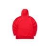 Zábavná mikina s kapucí s potiskem a fleecovou podšívkou „Red Grey Navy“