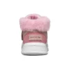 Zimní pohodlné kozačky „Pink White“