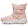 Zimní sněhové kozačky „Pink White“