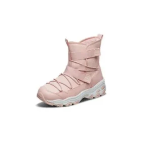 Zimní sněhové kozačky „Pink White“