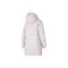 Základní dlouhá péřová bunda „Pink“